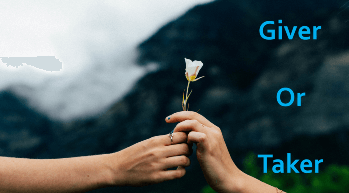 No Competition For Givers !