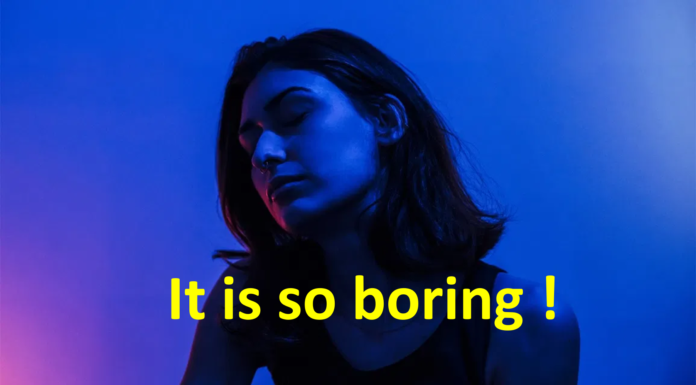 You Must Do Boring Things ! boring things