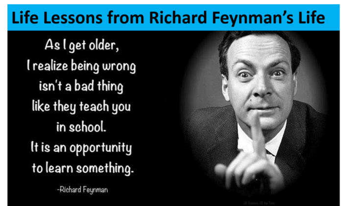 richard feynman life lessons